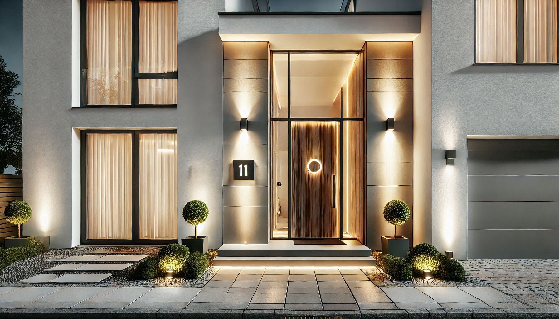 Hauseingang-Beleuchtung