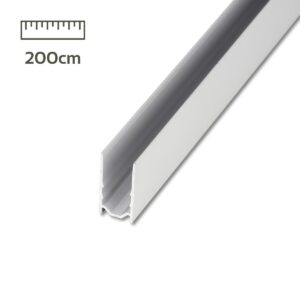 U-Profil 200 cm für Neon LED Strip 10x20 mm