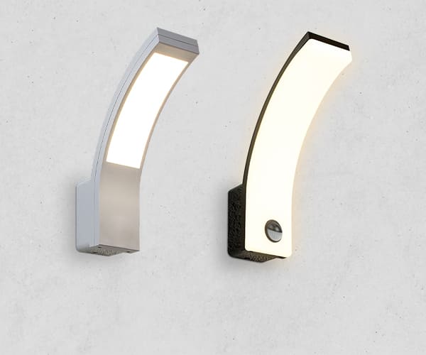 Kategorie Wandleuchten Curve