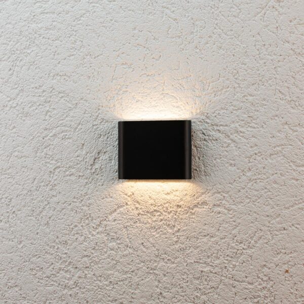 Wandleuchte Slide 5W UP & DOWN 3000K – Schwarz, IP54