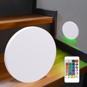 Treppenstufenbeleuchtung rund weiß – RGB+CCT 2W – Lichtaustritt Kato