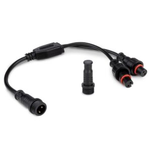 2-fach 2-Polig Verteiler für Stecksystem SETLINK einfarbig IP65