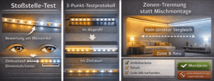 Binning Lichtfarbe beim Nachkauf von LED-Streifen passend halten